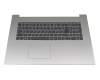 8SST60N10295 original Lenovo keyboard incl. topcase FR (french) grey/silver with backlight (Platinum Grey)