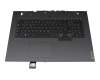 8SST60R45354 original Lenovo keyboard incl. topcase DE (german) black/black with backlight