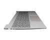 8SST60R45354 original Lenovo keyboard incl. topcase DE (german) grey/silver b-stock