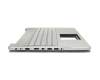90NB00K1-R31GE0 original Asus keyboard incl. topcase DE (german) silver/silver with backlight
