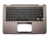 90NB0BA2-R31GE0 original Asus keyboard incl. topcase DE (german) black/grey