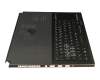 90NB0GU1-R31GE0 original Asus keyboard incl. topcase DE (german) black/black with backlight
