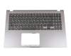 90NB0MZ2-R31GR1 original Asus keyboard incl. topcase GR (greek) black/grey