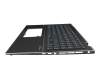 90NB0W22-R30GE0 original Asus keyboard incl. topcase DE (german) black/black with backlight