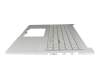 90NB0Y82-R32GE0 original Asus keyboard incl. topcase DE (german) silver/silver