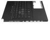 90NR00F2-R31GE0 original Asus keyboard incl. topcase DE (german) black/black with backlight