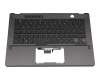 90NR05S3-R31GE0 original Asus keyboard incl. topcase DE (german) black/grey with backlight