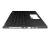 90NR05S3-R31GE0 original Asus keyboard incl. topcase DE (german) black/grey with backlight