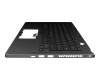 90NR05S3-R31GE0 original Asus keyboard incl. topcase DE (german) black/grey with backlight