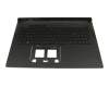 90NR0CG1-R31GE1 original Asus keyboard incl. topcase DE (german) black/black/transparent/grey with backlight