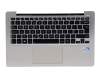 90R-NFQ1K1100U original Asus keyboard incl. topcase UK (english) black/silver