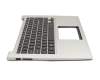 90R-NPO1K1P00Y original Asus keyboard incl. topcase SF (swiss-french) black/silver with backlight