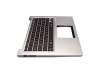 90R-NTH1K1A80Y original Asus keyboard incl. topcase DE (german) black/silver with backlight
