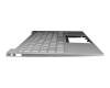 910300255660 original PMX keyboard incl. topcase DE (german) silver/silver with backlight