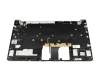 91030026300 original Primax keyboard incl. topcase DE (german) silver/silver with backlight
