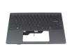 957-14C412E-C06 original MSI keyboard incl. topcase DE (german) grey/grey with backlight