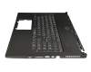 957-16H71E-C06 original MSI keyboard incl. topcase DE (german) black/black with backlight