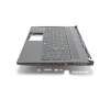 95716H81EC50 original MSI keyboard incl. topcase DE (german) black/black with backlight Multicolor