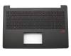 9Z.N8SBQ.M0G original Darfon keyboard incl. topcase DE (german) black/black with backlight