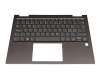 9Z.NBUBN.F00 original Lenovo keyboard incl. topcase CH (swiss) anthracite/anthracite with backlight