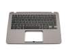 9Z.NBXBW.90G original Asus keyboard incl. topcase DE (german) black/grey with backlight