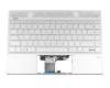 9Z.NECBQ.A0G original Darfon keyboard incl. topcase DE (german) silver/silver with backlight