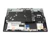 9Z.NHMBN.E0G original Lenovo keyboard incl. topcase DE (german) black/blue with backlight