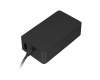 AC-adapter 65.0 Watt rounded (incl. USB connector) original for Microsoft Surface Book