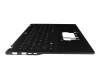 ACM21F9/6D0 original Acer keyboard incl. topcase DE (german) black/black with backlight