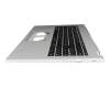 ACM21G1/6D0 original Acer keyboard incl. topcase DE (german) black/silver