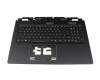 ACM21H8/6D0 original Acer keyboard incl. topcase DE (german) black/black with backlight