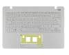 AEEX8G00020 original Asus keyboard incl. topcase DE (german) white/white