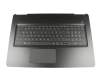 AEG37G0211084 original HP keyboard incl. topcase DE (german) black/black