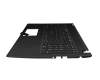 AEZAGG00110 original Acer keyboard incl. topcase DE (german) black/black
