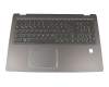 AM1R5000110 original Lenovo keyboard incl. topcase DE (german) black/black