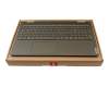 AM1RY000 original Lenovo keyboard incl. topcase DE (german) dark green/dark green with backlight (Dark Moss)