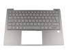AM2D5000B10 original Lenovo keyboard incl. topcase DE (german) grey/grey with backlight