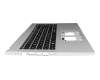 AM3UI000500 original Acer keyboard incl. topcase DE (german) black/silver