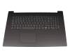 AP17Q000100 original Lenovo keyboard incl. topcase DE (german) grey/grey with backlight
