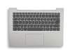 AP1YS000302 original Lenovo keyboard incl. topcase DE (german) grey/silver