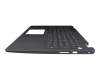 AP2X2000101 original Dell keyboard incl. topcase DE (german) grey/grey with backlight