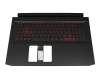 AP326000101 original Acer keyboard incl. topcase CH (swiss) black/red/black with backlight GTX1650