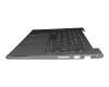 AP36R000100 original Lenovo keyboard incl. topcase DE (german) dark grey/grey with backlight