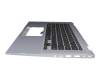 ASM18A26D0JH181 original Asus keyboard incl. topcase DE (german) black/silver with backlight