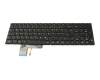Alternative for 23AQ010001Y Medion keyboard DE (german) black/black with backlight
