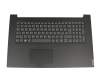 Alternative for PK23000REY0 original Lenovo keyboard incl. topcase DE (german) grey/black