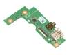 Audio/USB Board including card reader original suitable for Asus R558UQ