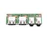 Audio/USB Board original suitable for Asus X53SJ
