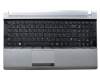 BA59-02942C original Samsung keyboard incl. topcase DE (german) black/silver