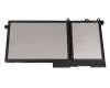 Battery 51Wh original 3 cells/11.4V suitable for Dell Latitude 14 (5495)